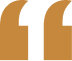 Bold orange quotation mark design